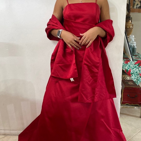 davids bridal red